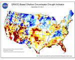 Groundwater Percentile Map