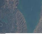 Azerbaijan's Mingachevir Reservoir seen from space