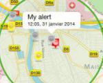 Screenshot of SIGNALERT crowdmapping app (Image: Signalert SARL)