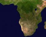 Satellite image of Sub-Saharan Africa (Image: NASA)
