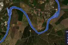 Multitemporal water existence raster. Source: Marple GmbH