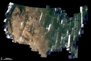 Lansat-8 image