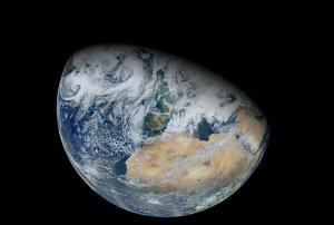 A Discrete Global Grid System represents the Earth with a tessellation of cells.