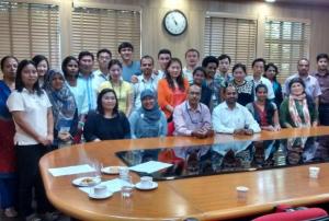 UN-SPIDER meets students of 20th Post Graduate Diploma in Remote Sensing and GIS at the UN Affiliated Centre for Space Science Technology Education in Asia and the Pacific (CSSTEAP), Dehradun, India