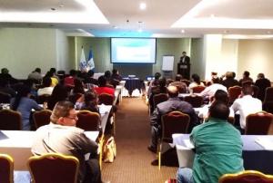 Participants of the CONVERCIENCIA 2018 event. Image: UN-SPIDER