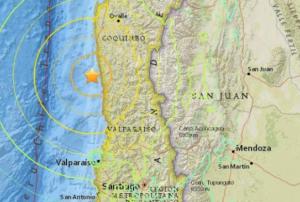  8.3 magnitude earthquake in Chile (Image: VICE)