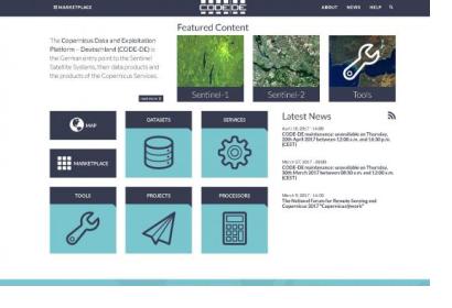 platform for Copernicus data access and exploitation